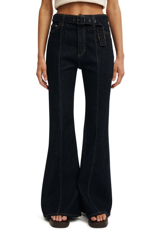 Cotton On Sienna High Flare Jean In Black