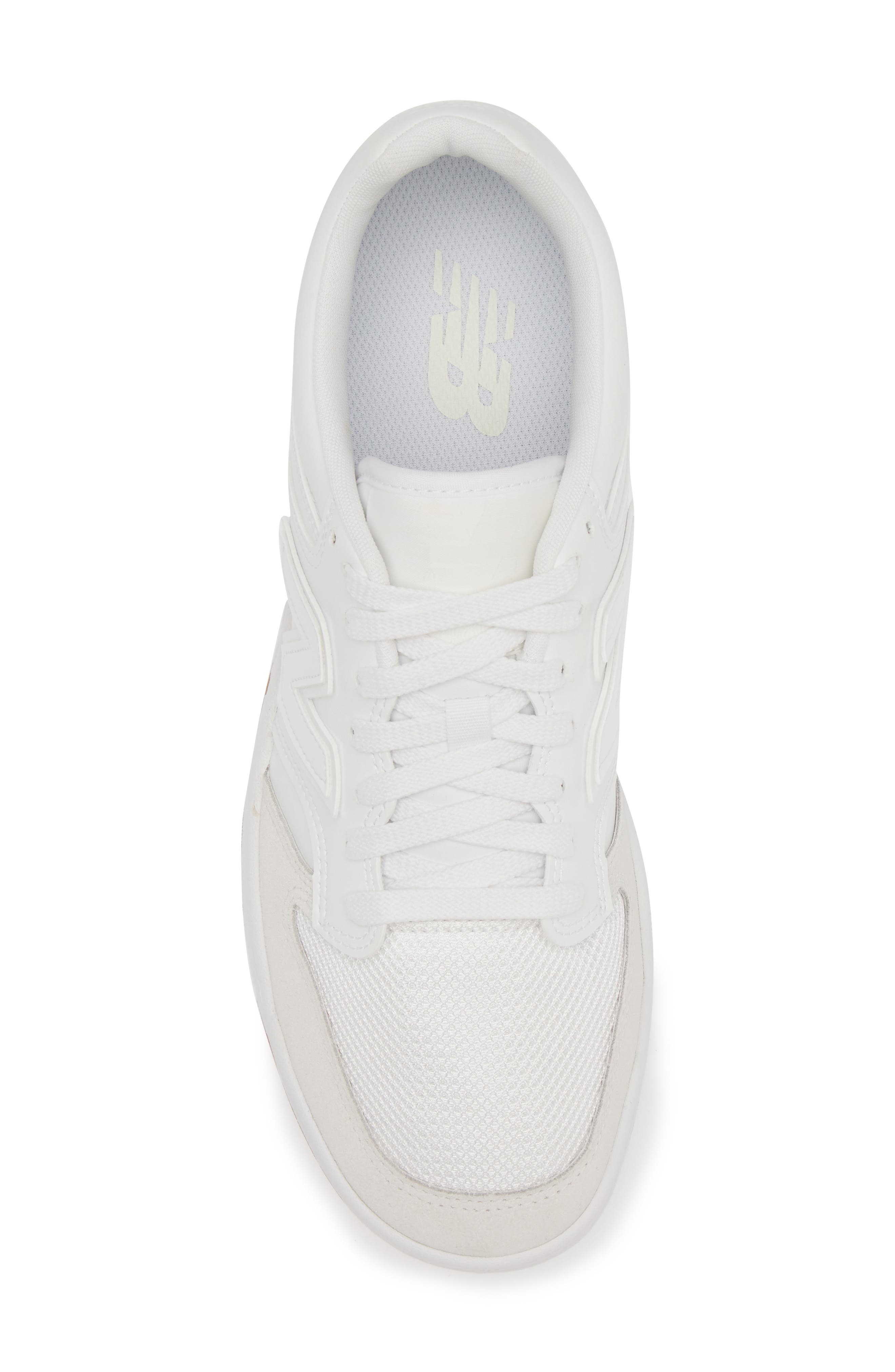 New Balance 480 Basketball Sneaker, Alternate, color, White