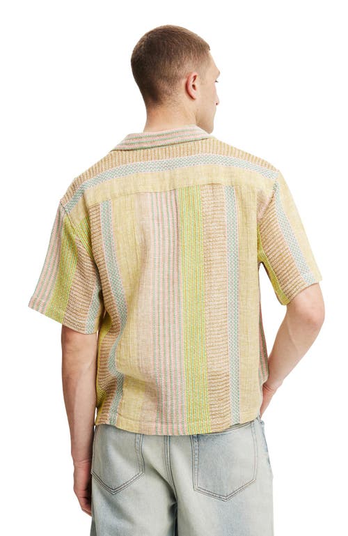 COTTON ON BOX FIT SHORT SLEEVE SHIRT