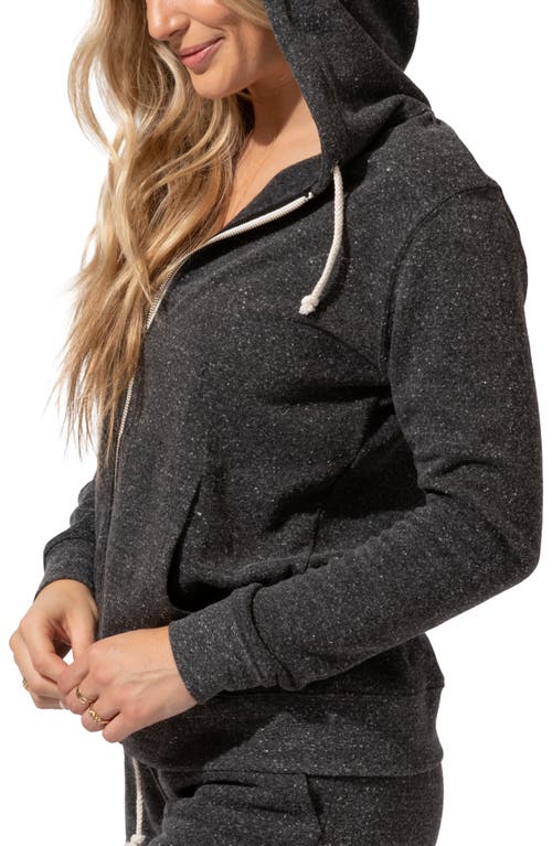 Threads 4 Thought Full Zip Hoodie In Heather Black