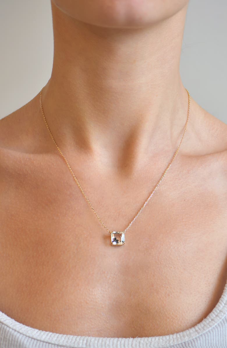 Anzie Jac + Jo Harper Topaz Pendant Necklace, Alternate, color, Yellow Gold
