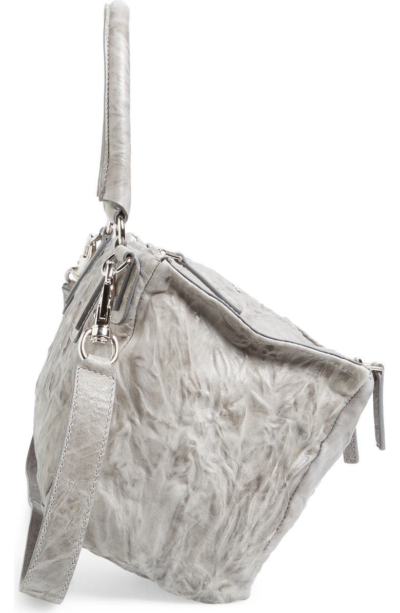 Givenchy Medium Pepe Pandora Leather Satchel, Alternate, color,