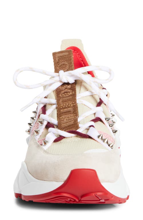 Christian Louboutin Trail 'n' Run Spike Sneaker In Multi
