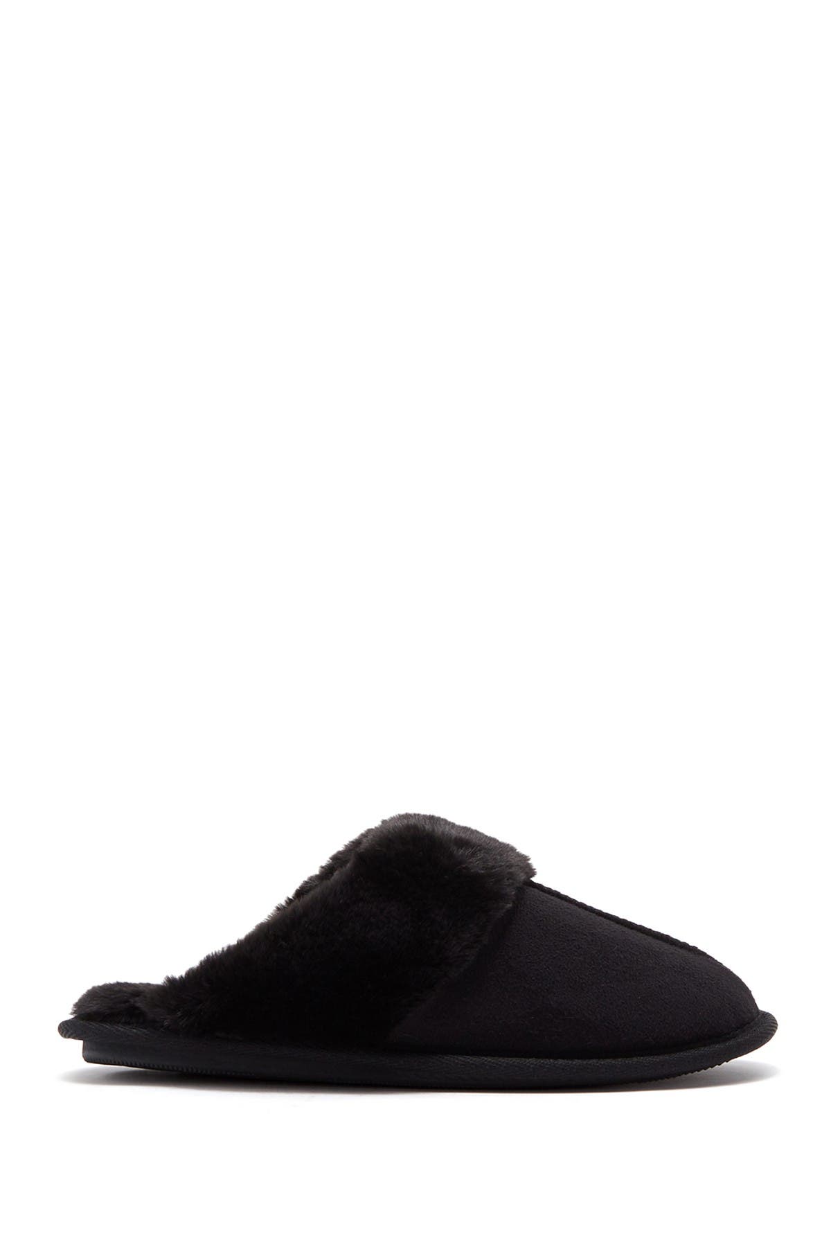 Kensie Faux Fur Lined Slipper, Alternate, color, 