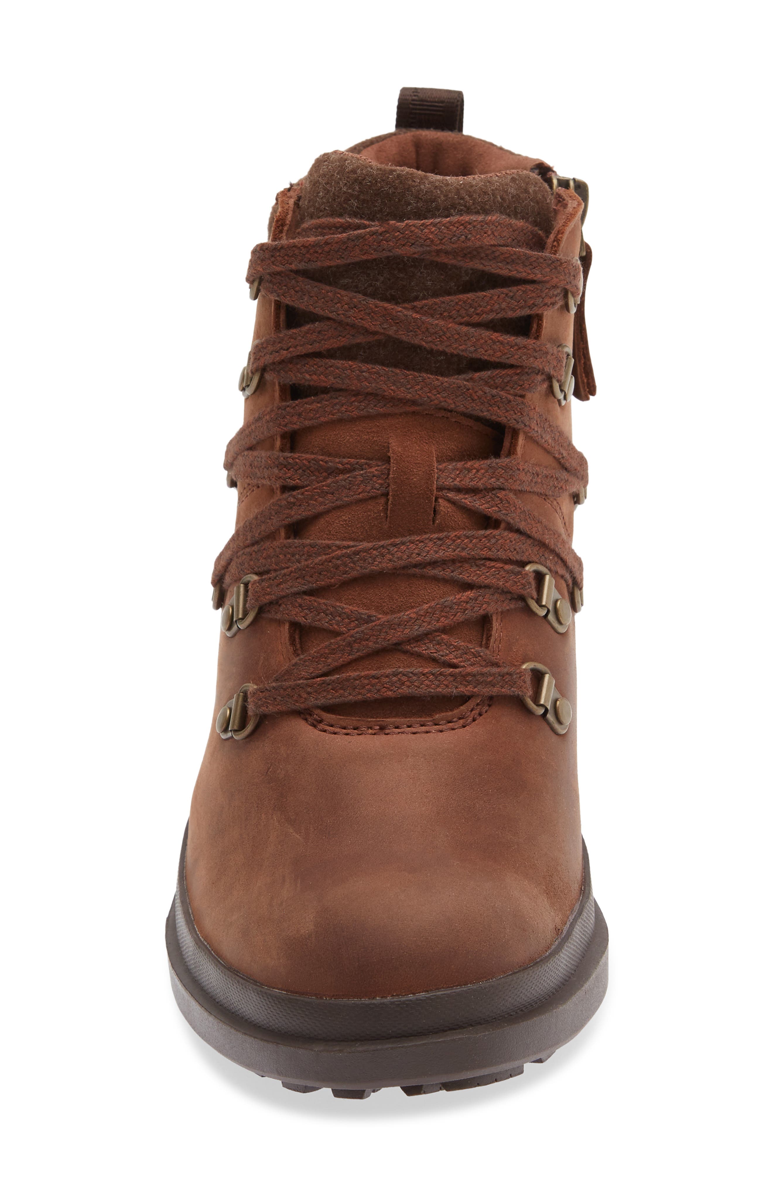 Chateau III Waterproof Lace Up Leather Boot, Alternate, color, BRACKEN
