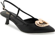 Kensie Elliana Heart Slingback Pump