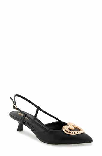 Kensie Elliana Heart Slingback Pump