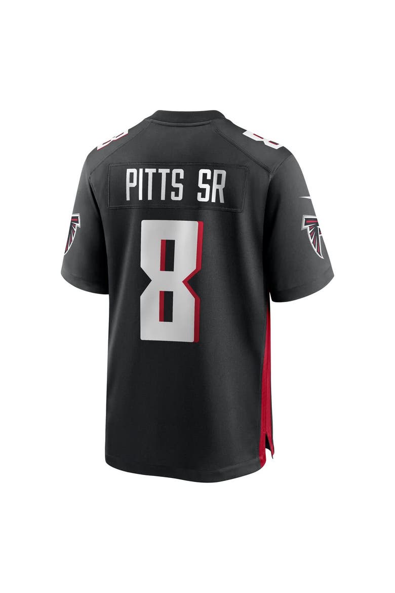 Men's Nike Kyle Pitts Sr. Black Atlanta Falcons Team  Game Jersey, Alternate, color, Black