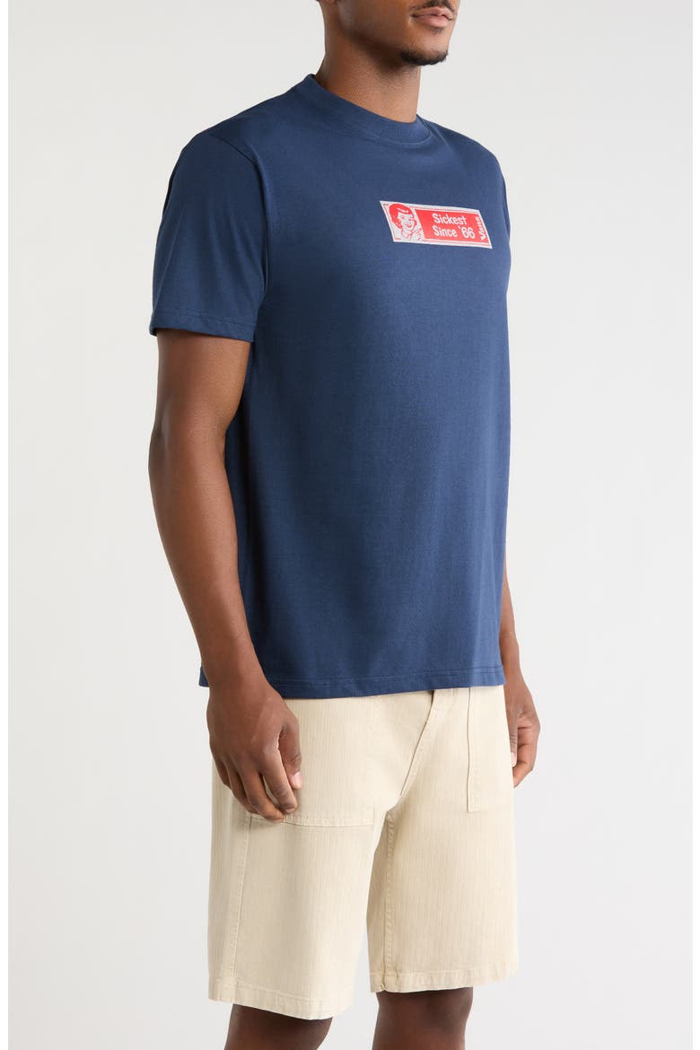 Sickest '66 Cotton Graphic T-Shirt, Alternate, color, DRESS BLUES