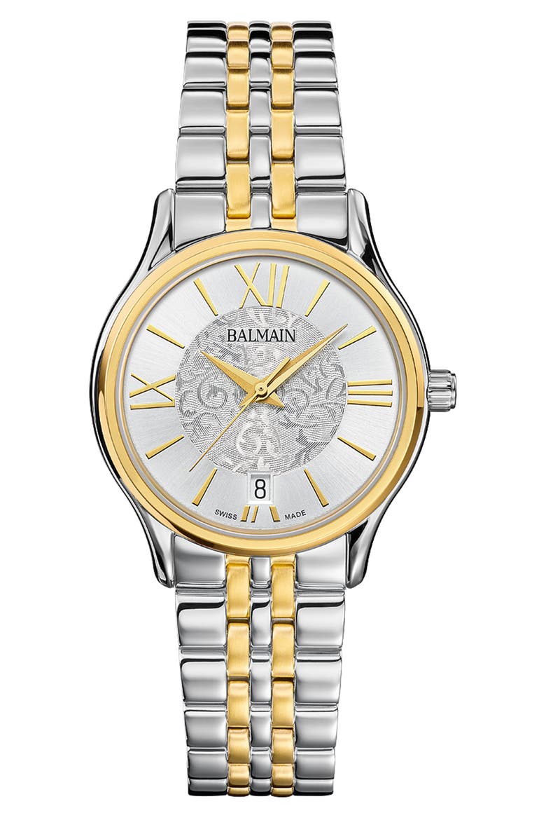 Beleganza Bracelet Watch, 32mm, Main, color, BICOLOR STAINLESS STEEL AND YE