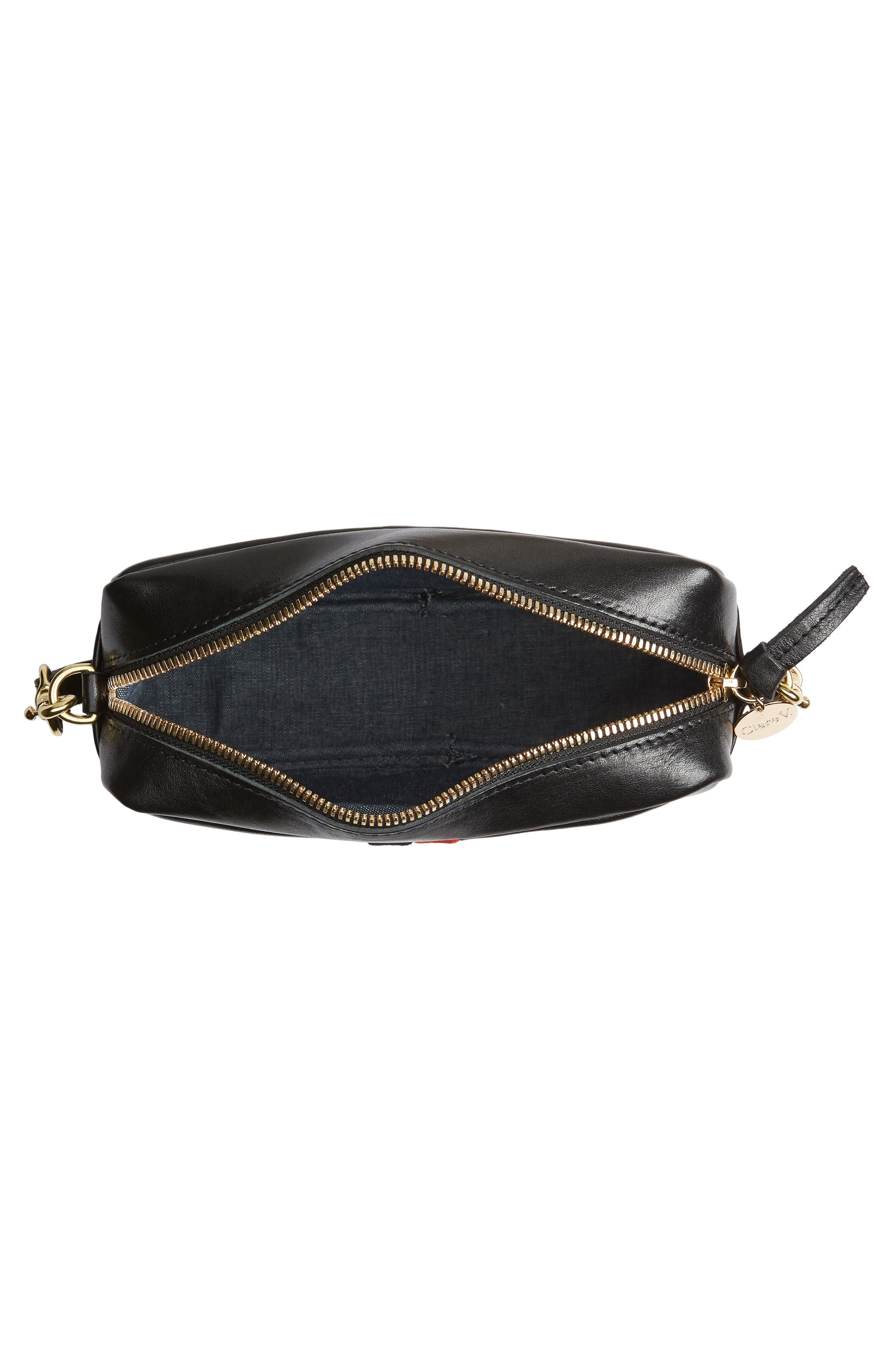 Clare V. Midi Sac Leather Crossbody Bag, Alternate, color, 