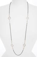 Armenta New World Heraldry Openwork Station Necklace