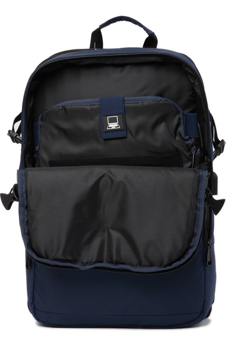 Duchamp Getaway Carry-On Backpack Suitcase, Alternate, color, Navy