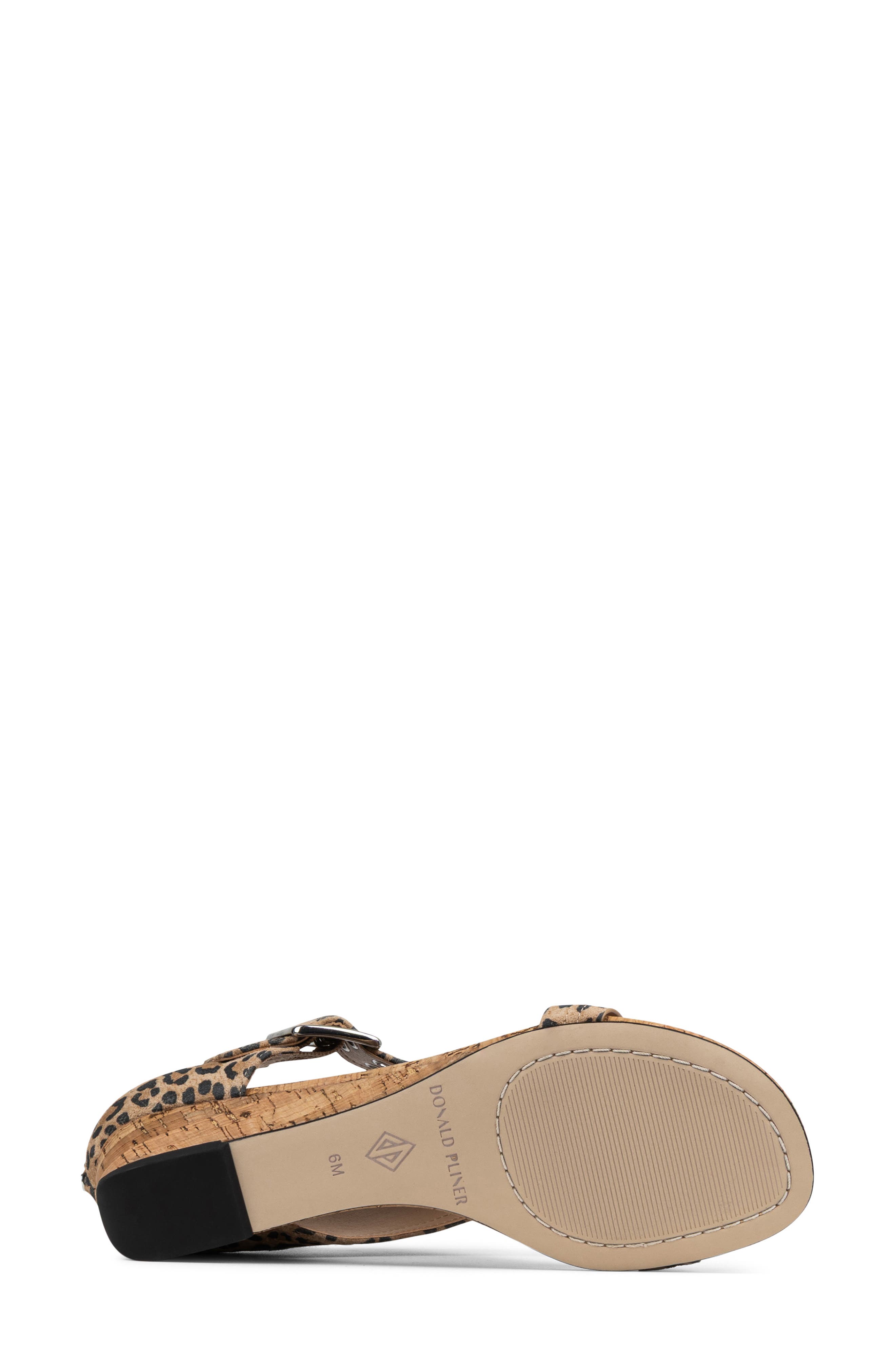 Donald Pliner Mid Wedge Sandal, Alternate, color, Leopard