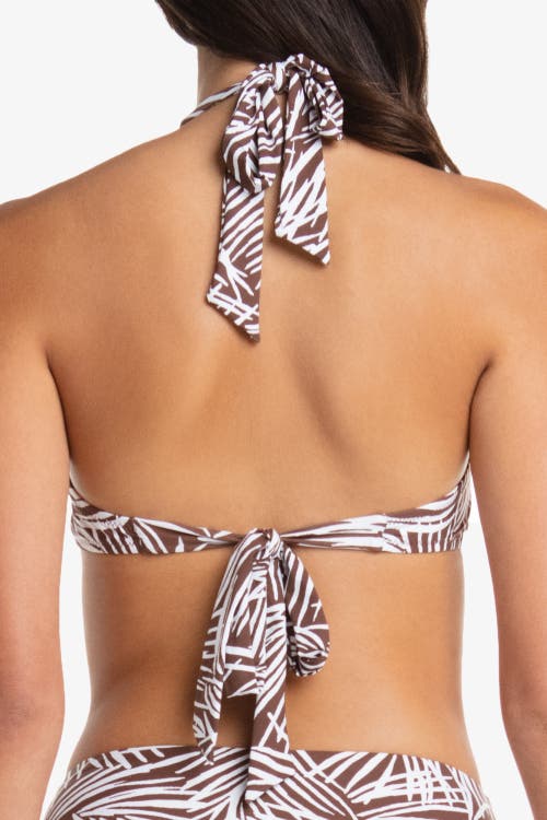 Helen Jon D/dd Tortoise Halter In Paradise Palm