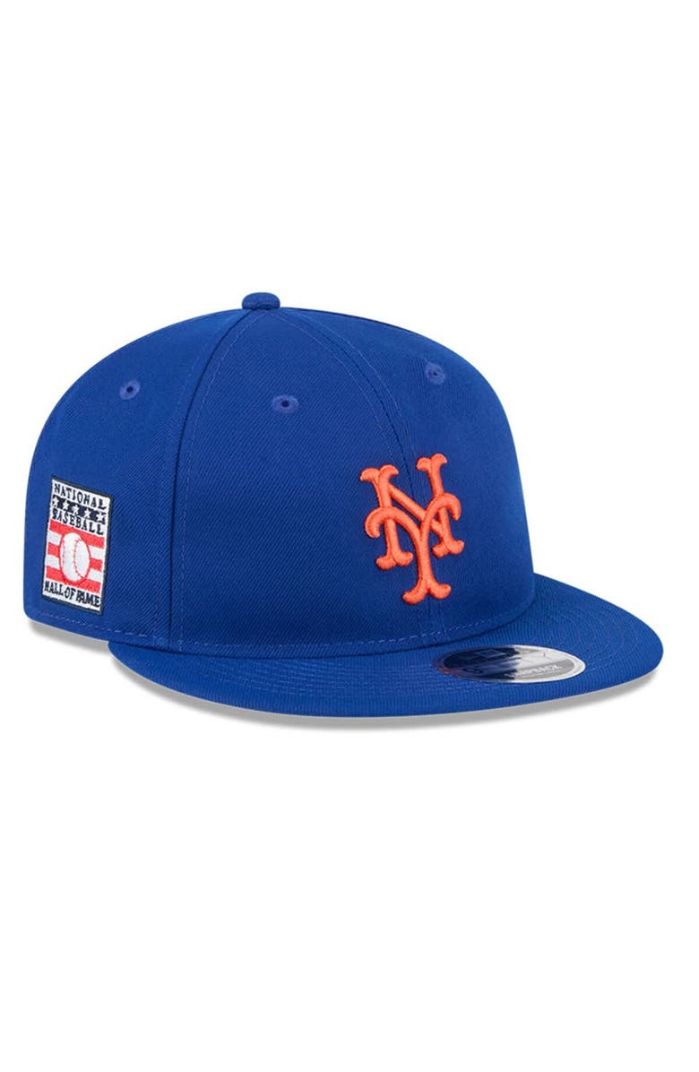 New Era Men's New Era Royal New York Mets Baseball Hall of Fame Retro Crown 9FIFTY Adjustable Hat, Main, color, Royal