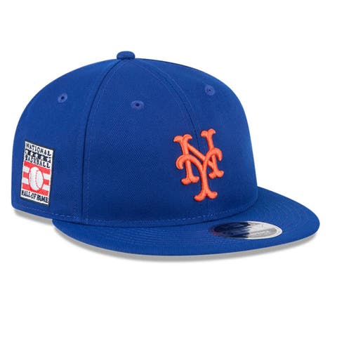 Men's New Era Royal New York Mets Baseball Hall of Fame Retro Crown 9FIFTY Adjustable Hat