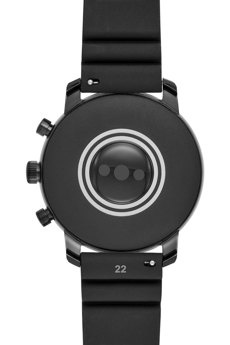 Q Explorist Smartwatch, 45mm, Alternate, color, BLACK