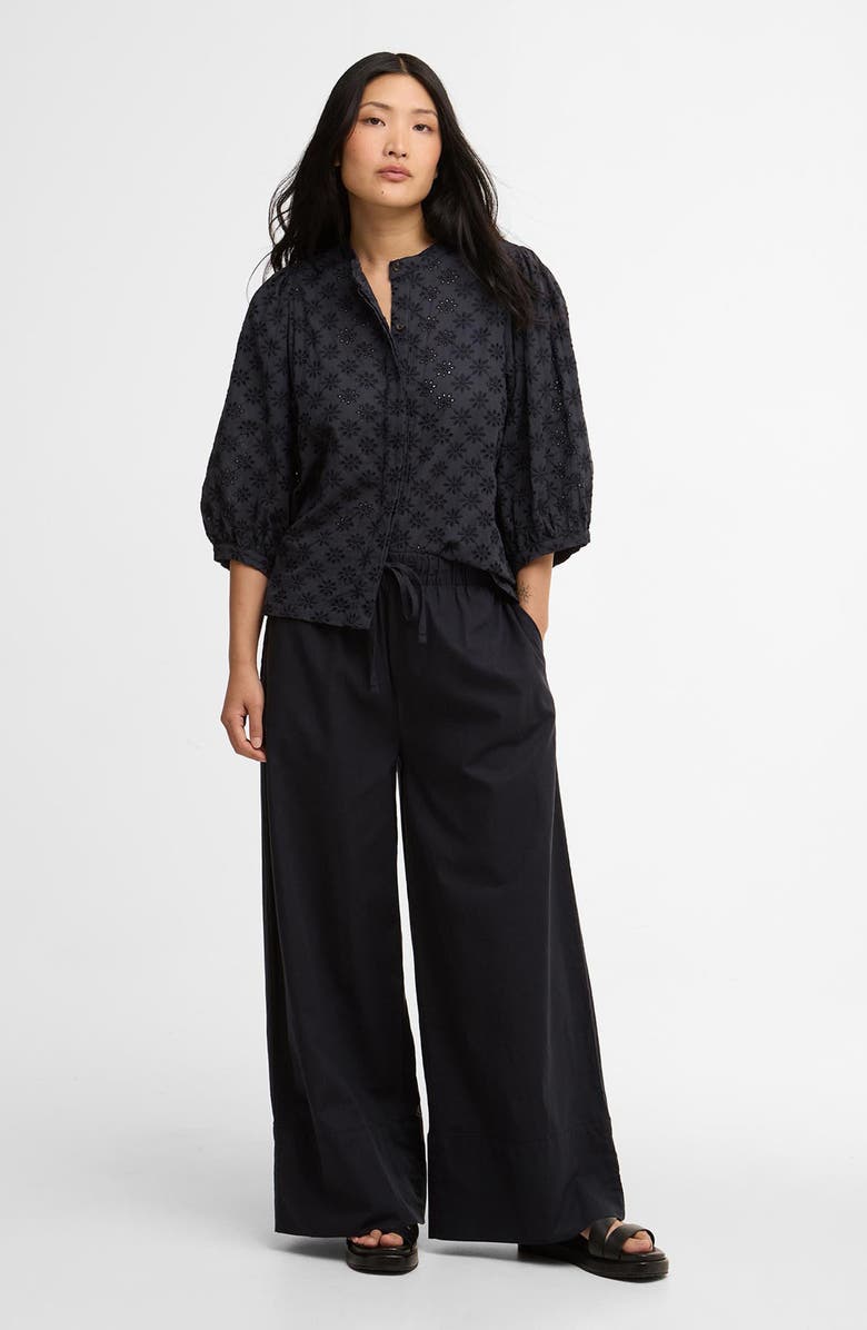 Barbour Josie Linen & Cotton Pants, Alternate, color, 