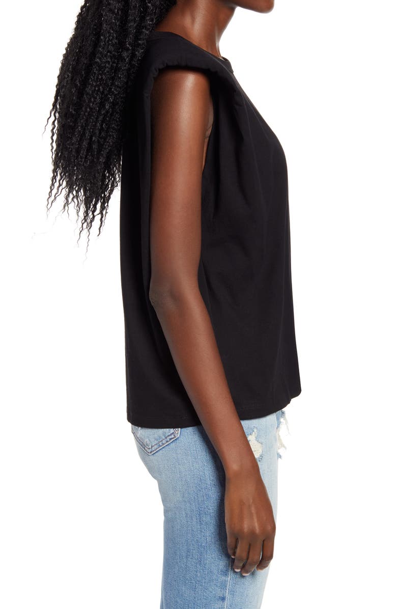 Endless Rose Padded Shoulder T-Shirt, Alternate, color, 