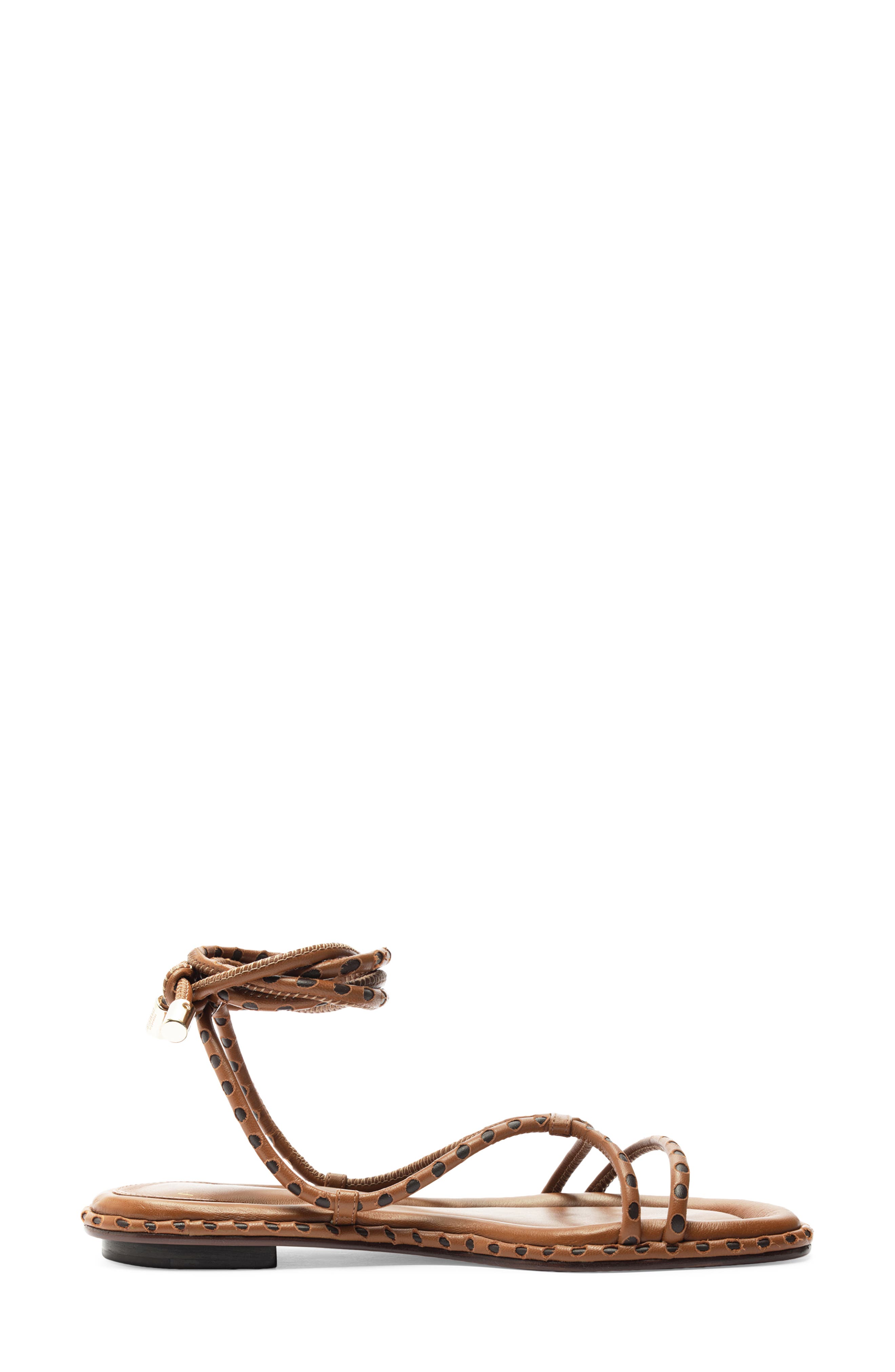 Donna Ankle Wrap Sandal, Alternate, color, ESPRESSO/ DARK BROWN
