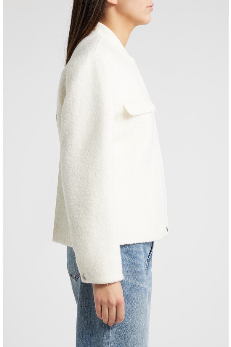 Kinsley Bouclé Wool Blend Jacket, Alternate, color, IVORY