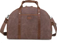 THE SAME DIRECTION Stone Creek Waxed Canvas Duffle Bag