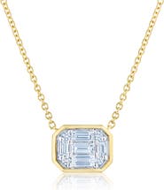 Kwiat Bezel Diamond Pendant Necklace