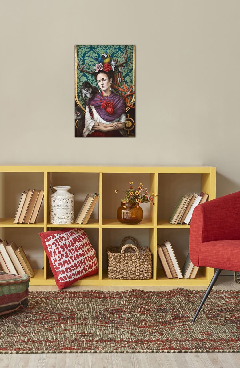 iCanvas Hommage a Frida by Sophie Wilkins Giclée Print Canvas Art, Alternate, color,