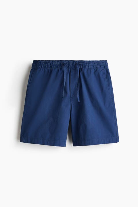 Relaxed Fit Cotton Shorts