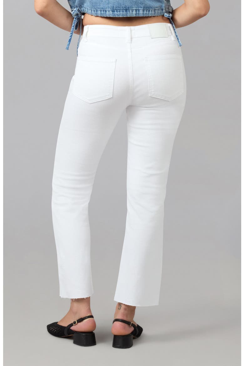 Denver High Rise Straight Leg Jeans, Alternate, color, White