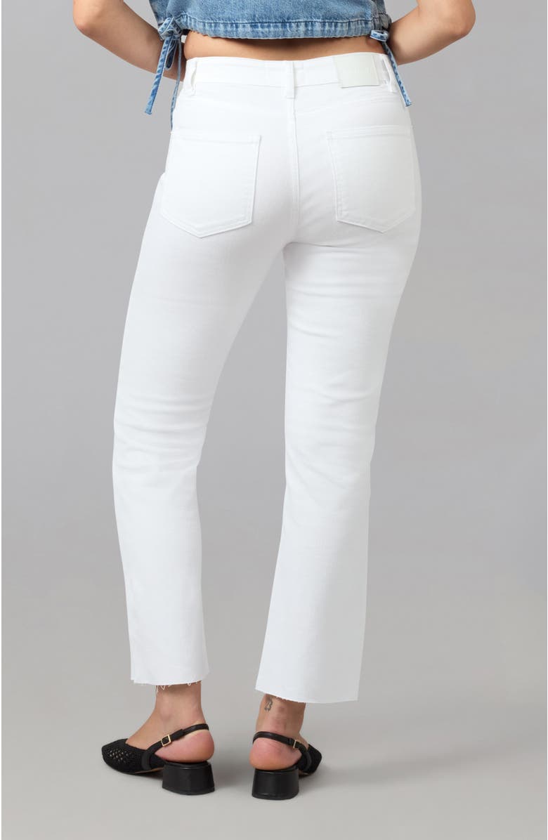 Lola Jeans Denver High Rise Straight Jeans, Alternate, color, White