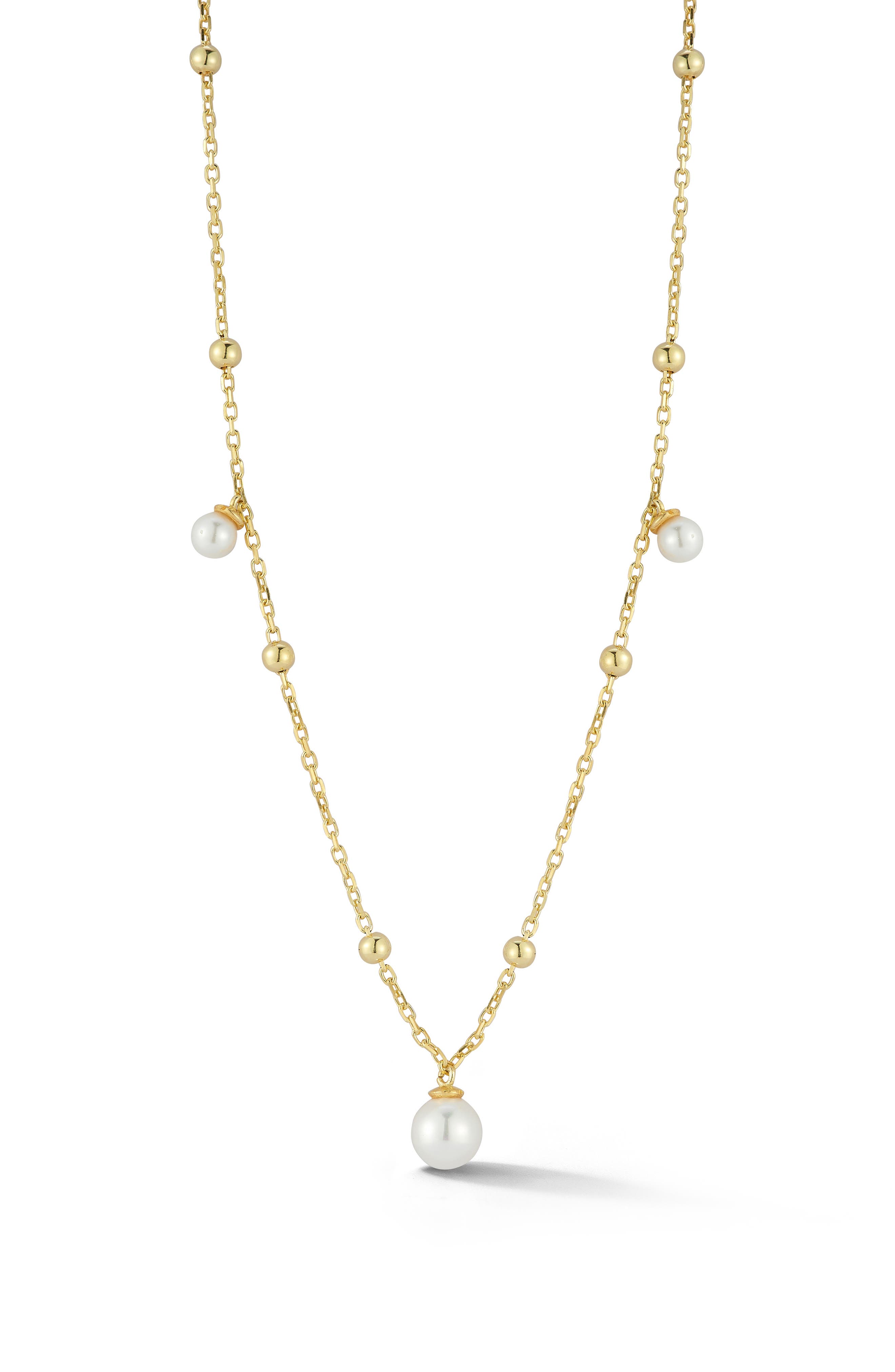 SPHERA MILANO Cultured Pearl Shaker Chain Necklace