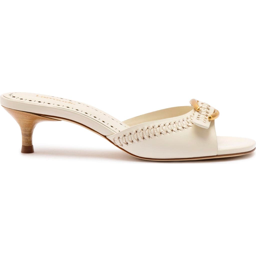 Larroude Larroudé Verona Mule In Ivory