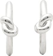 Kate Spade New York Knotted Huggie Hoop Earrings