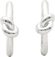 Kate Spade New York Knotted Huggie Hoop Earrings