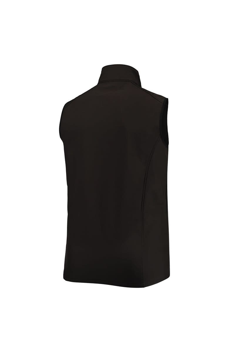 DUNBROOKE Men's Dunbrooke Black Las Vegas Raiders Big & Tall Archer Softshell Full-Zip Vest, Alternate, color, Black