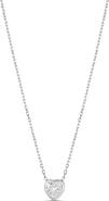 SHYMI Mini Heart Bezel Pendant Necklace