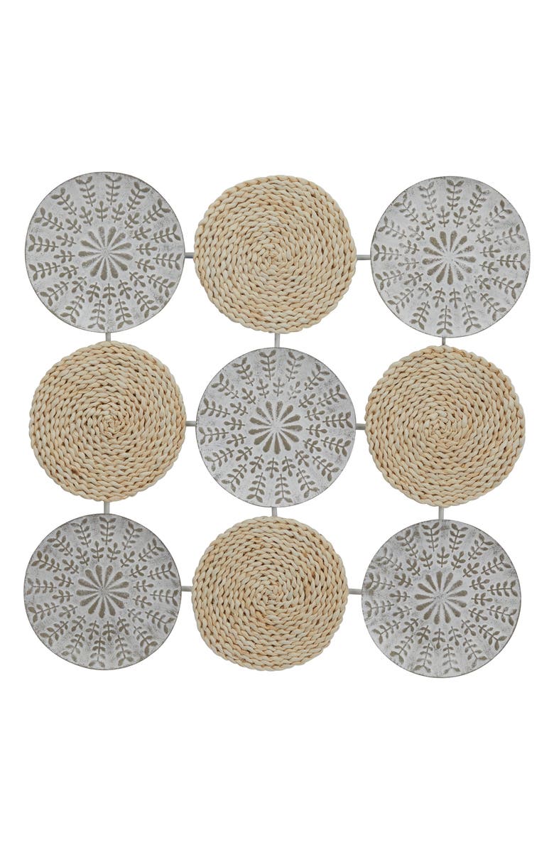 Novogratz Mixed Media Wall Decor, Main, color,