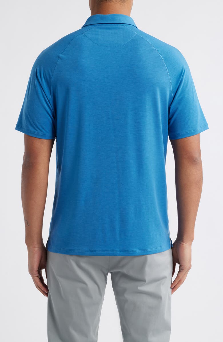 johnnie-O Callan Performance Polo, Alternate, color, Barrels Blue
