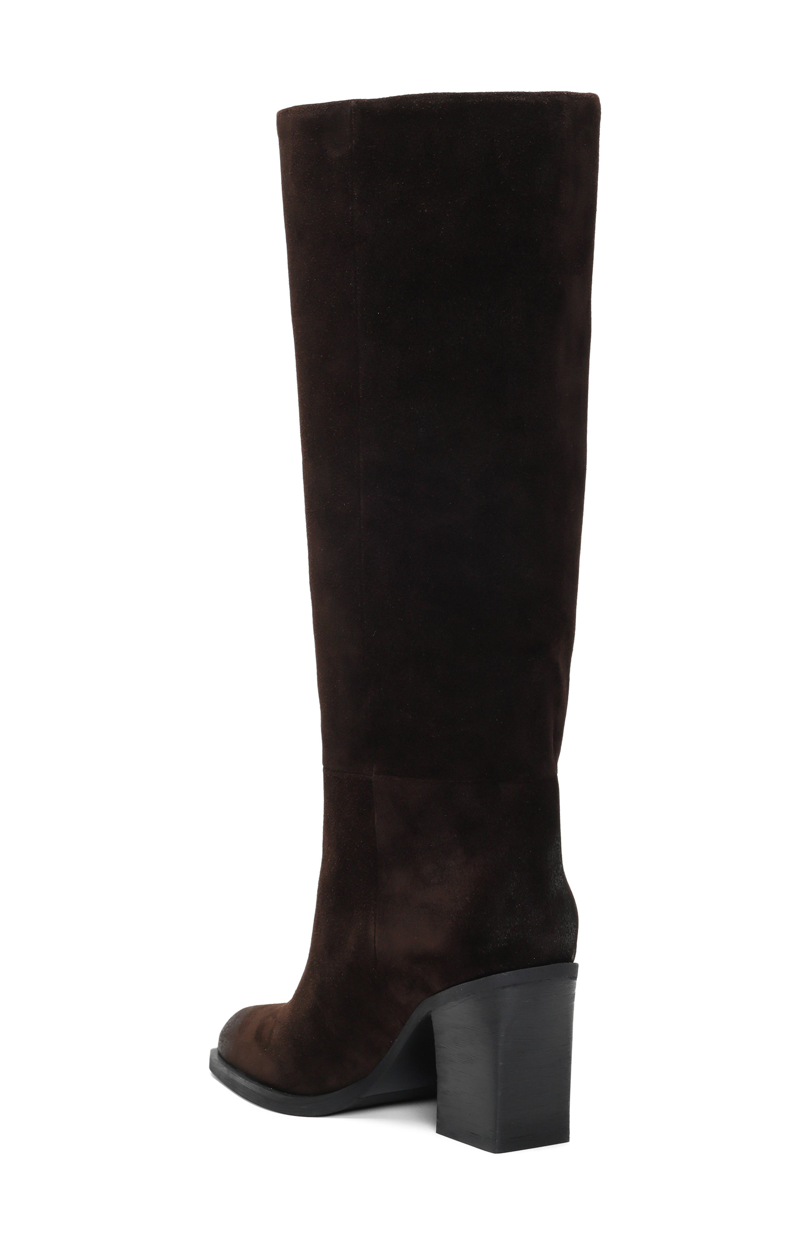 Jackson Knee High Boot, Alternate, color, CHOCOLATE SUEDE