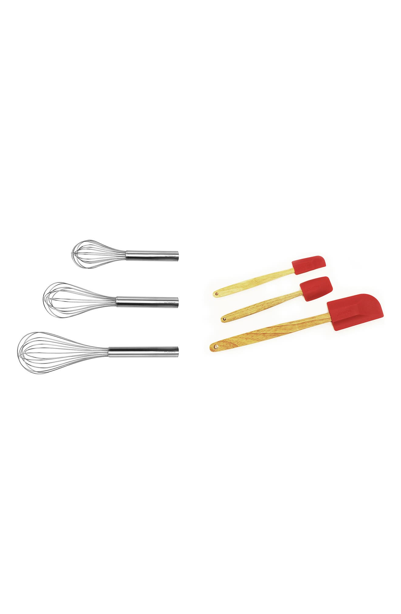 6-Piece Spatula & Whisk Set