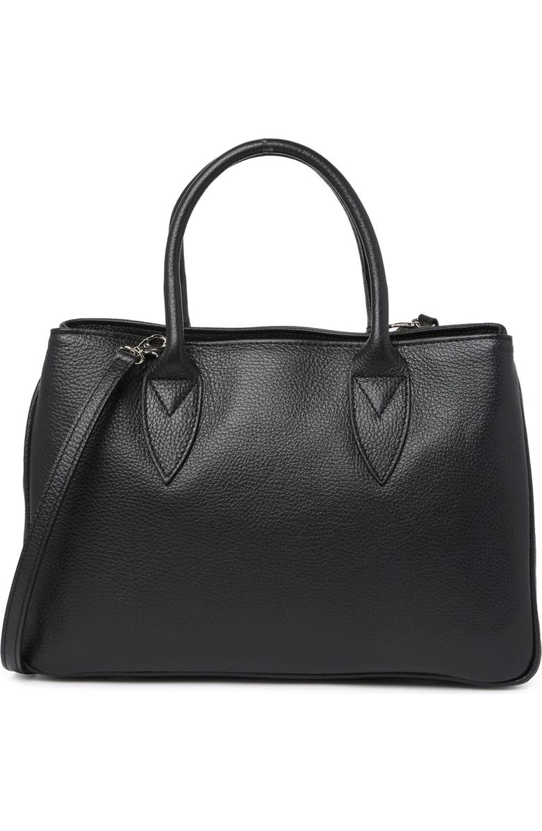 ANNA LUCHINI Leather Shopper Bag, Main, color,