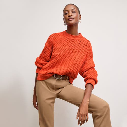 M.m.lafleur Kiki Crewneck Sweater In Valencia