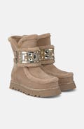 Alma en Pena Buckle Fur Ankle Boot