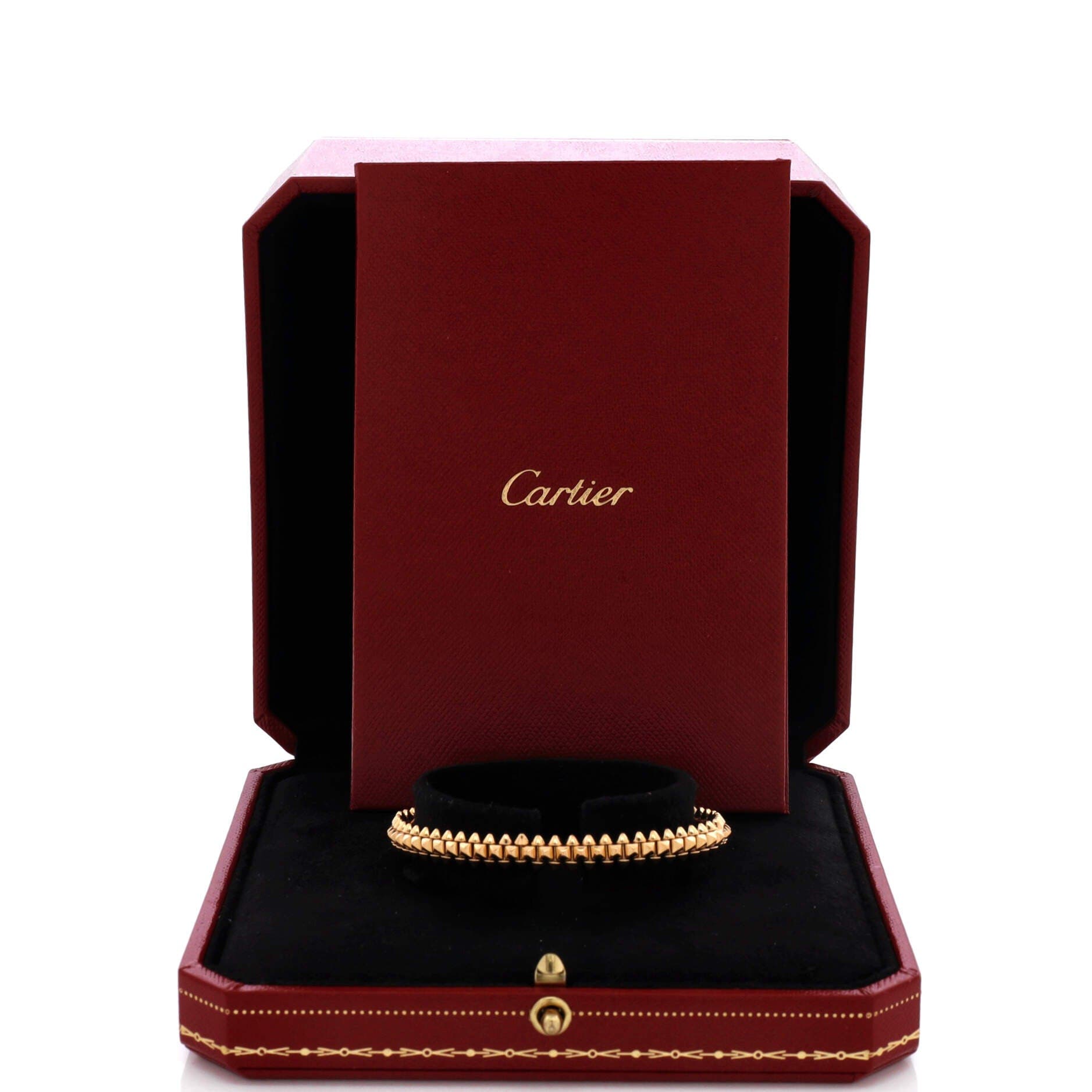Clash de Cartier Bracelet 18K Rose Gold Small, Alternate, color, Metallic Gold