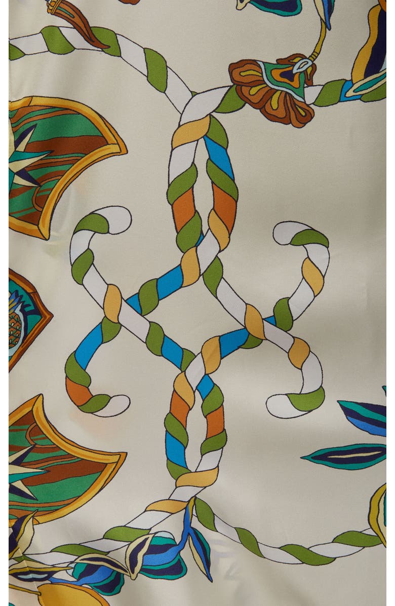 La DoubleJ Muumuu Dress, Alternate, color, Borboni Placée White