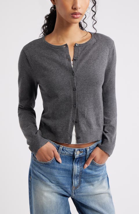 トップス psicom INDIAN SUMMER CARDIGAN / Gray トップス psicom INDIAN SUMMER CARDIGAN / Gray Women's Gray