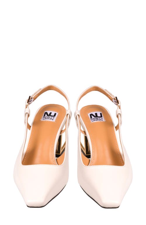 Ninety Union Blake Slingback Pump In Beige