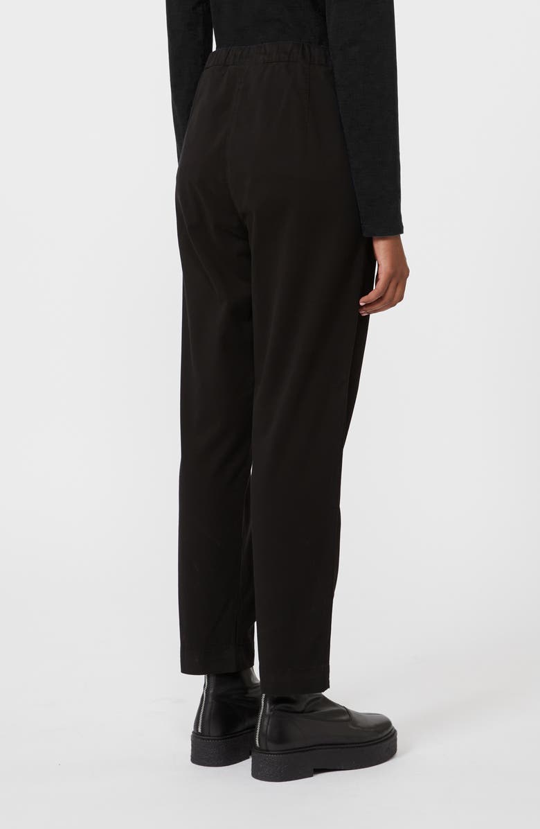 MM by Max Mara Parco Ankle Drawstring Pants, Alternate, color, Black